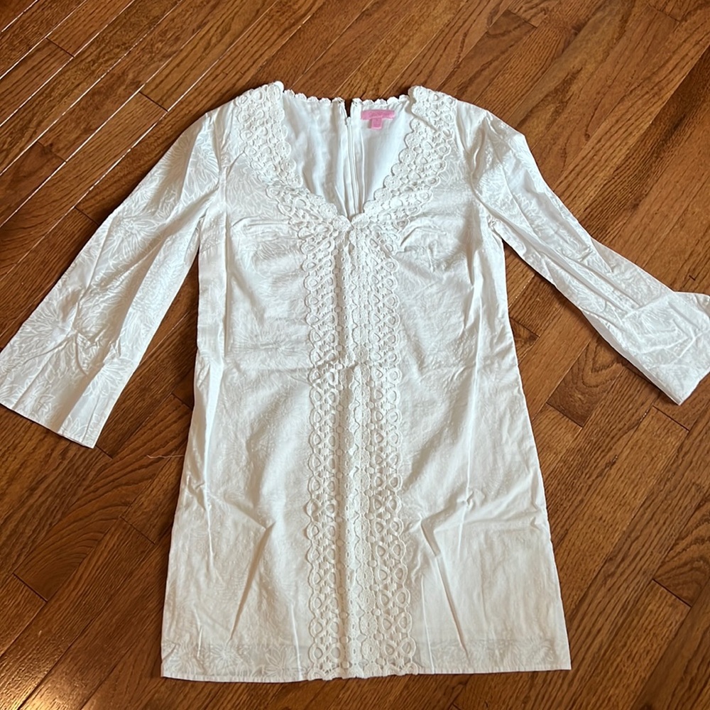 Lilly Pulitzer white dress